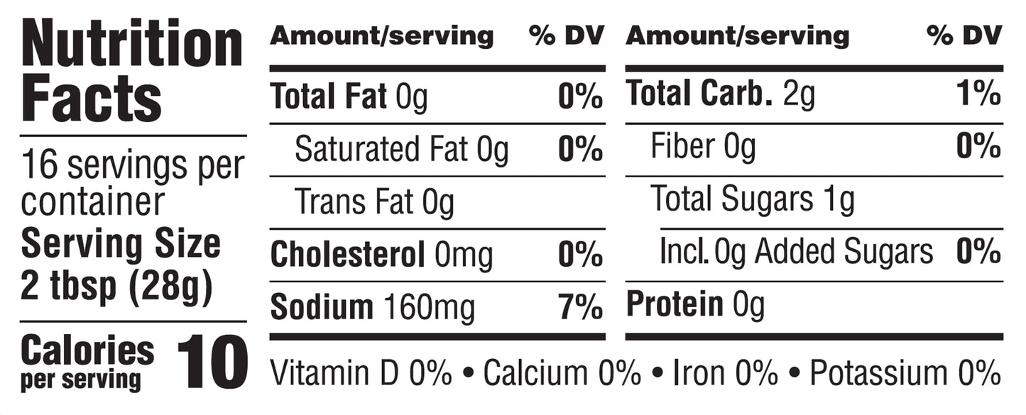 Nutrition Facts