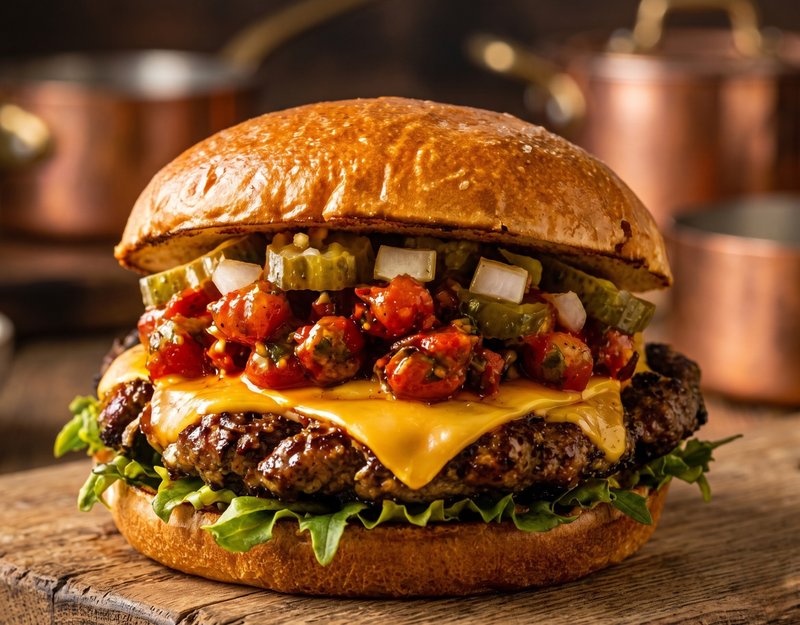 PICKLELICIOUS SMASH BURGER