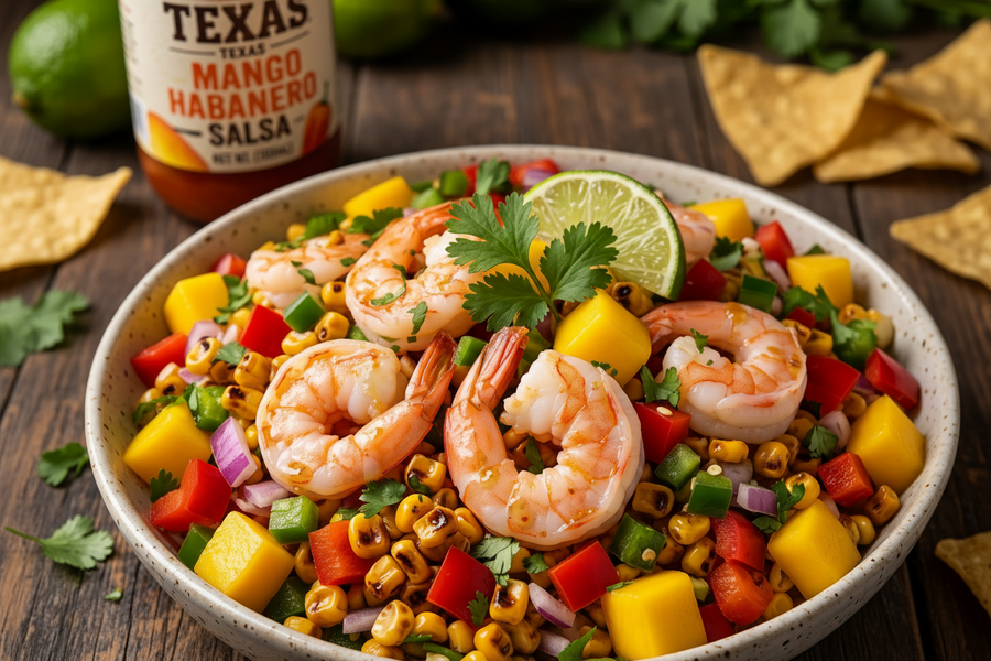 MANGO HABANERO SHRIMP CEVICHE