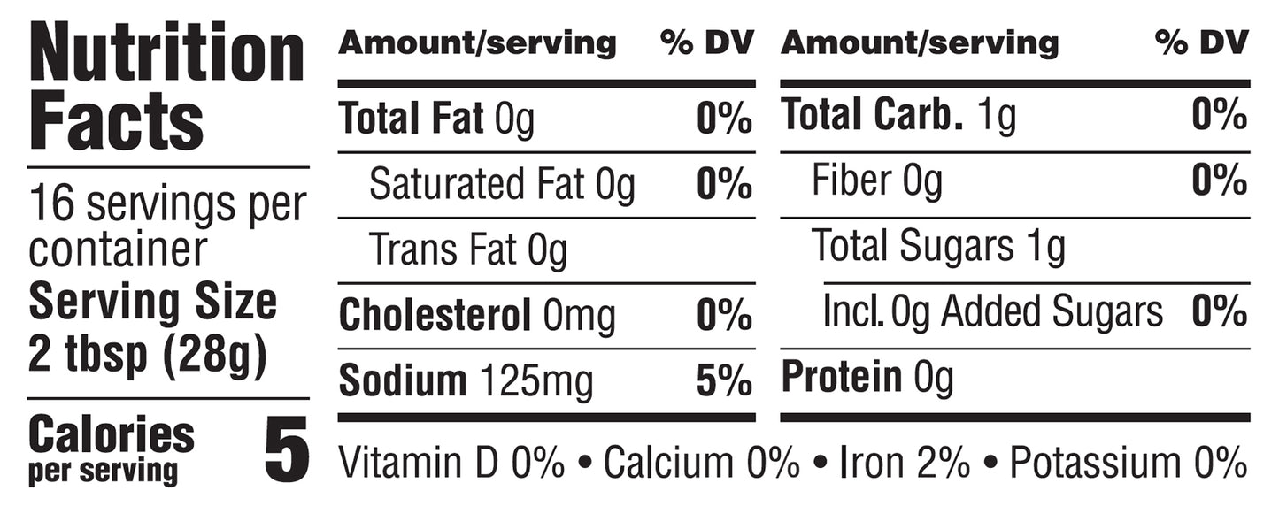Nutrition Facts
